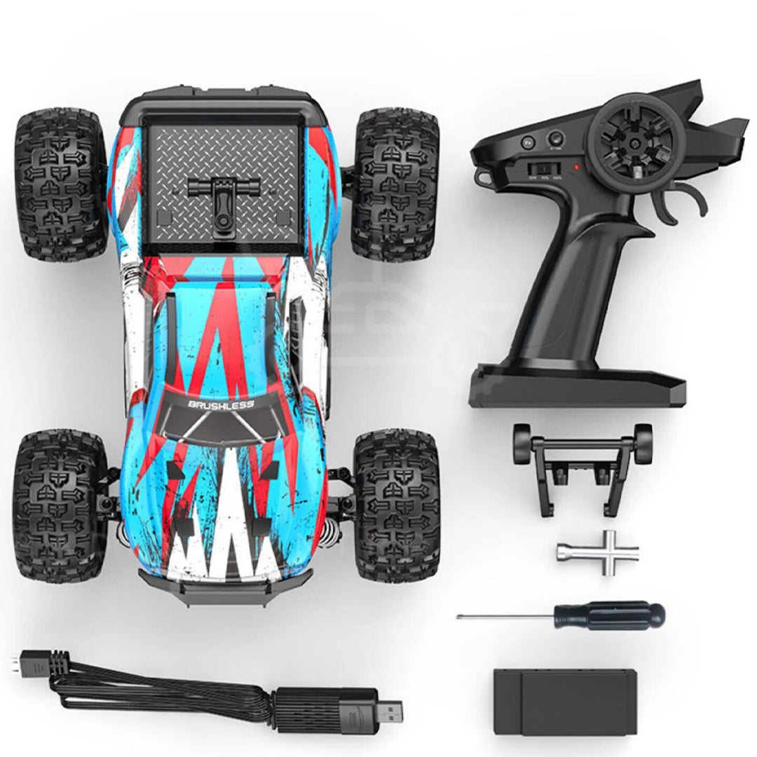 Carro De Control Remoto Mjx Hyper Go 16208 1/16 Brushless