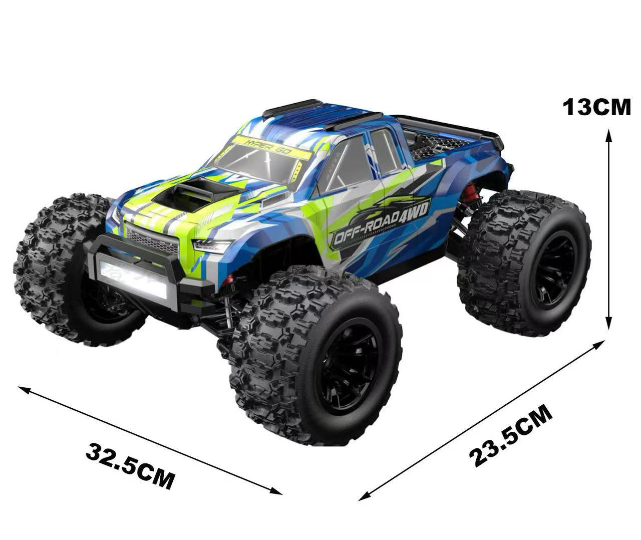 MJX HYPER Go Car MJX 14208 Escala 1/14 Motor Brushless
