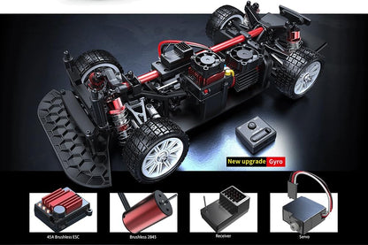 Carro De Control Remoto de Alta Velocidad Mjx Hyper Go 14303 1/14 Brushless