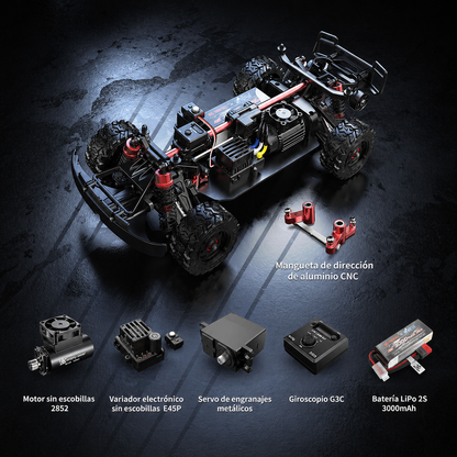 MJX HYPER GO MJX 14211, Escala 1/14 Motor Brushless