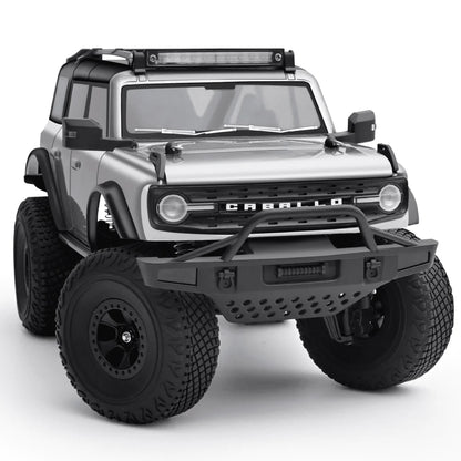 WLtoys 184023 Rock Crawler 1/18 4x4 Gris RTR Caja 2 Velocidades Luces LED