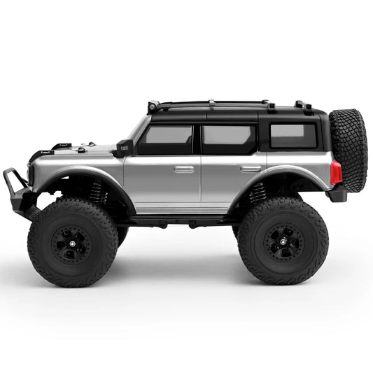 WLtoys 184023 Rock Crawler 1/18 4x4 Gris RTR Caja 2 Velocidades Luces LED